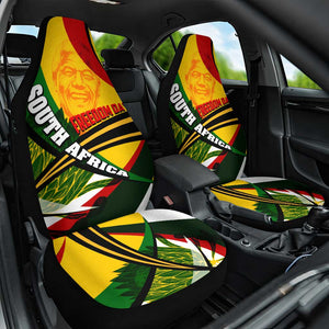 South Africa Freedom Day Mandela Car Seat Cover National Pride Protea Flower