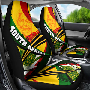 South Africa Freedom Day Mandela Car Seat Cover National Pride Protea Flower