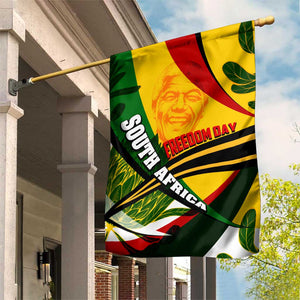 South Africa Freedom Day Mandela Garden Flag National Pride Protea Flower