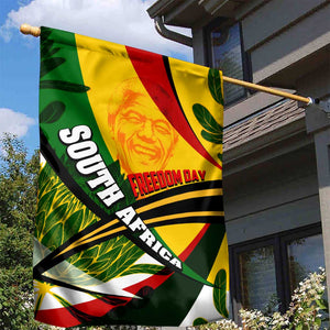 South Africa Freedom Day Mandela Garden Flag National Pride Protea Flower