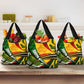 South Africa Freedom Day Mandela Grocery Bag National Pride Protea Flower