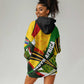 South Africa Freedom Day Mandela Hoodie Dress National Pride Protea Flower