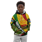 South Africa Freedom Day Mandela Kid Hoodie National Pride Protea Flower
