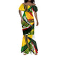South Africa Freedom Day Mandela Mermaid Dress National Pride Protea Flower