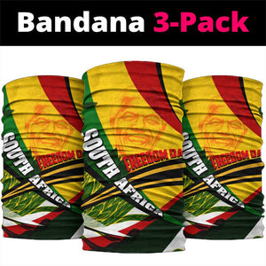 South Africa Freedom Day Mandela Neck Gaiter National Pride Protea Flower DT02