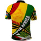 South Africa Freedom Day Mandela Polo Shirt National Pride Protea Flower
