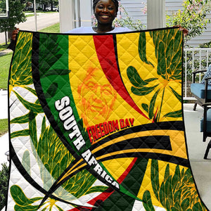 South Africa Freedom Day Mandela Quilt National Pride Protea Flower