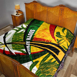 South Africa Freedom Day Mandela Quilt National Pride Protea Flower