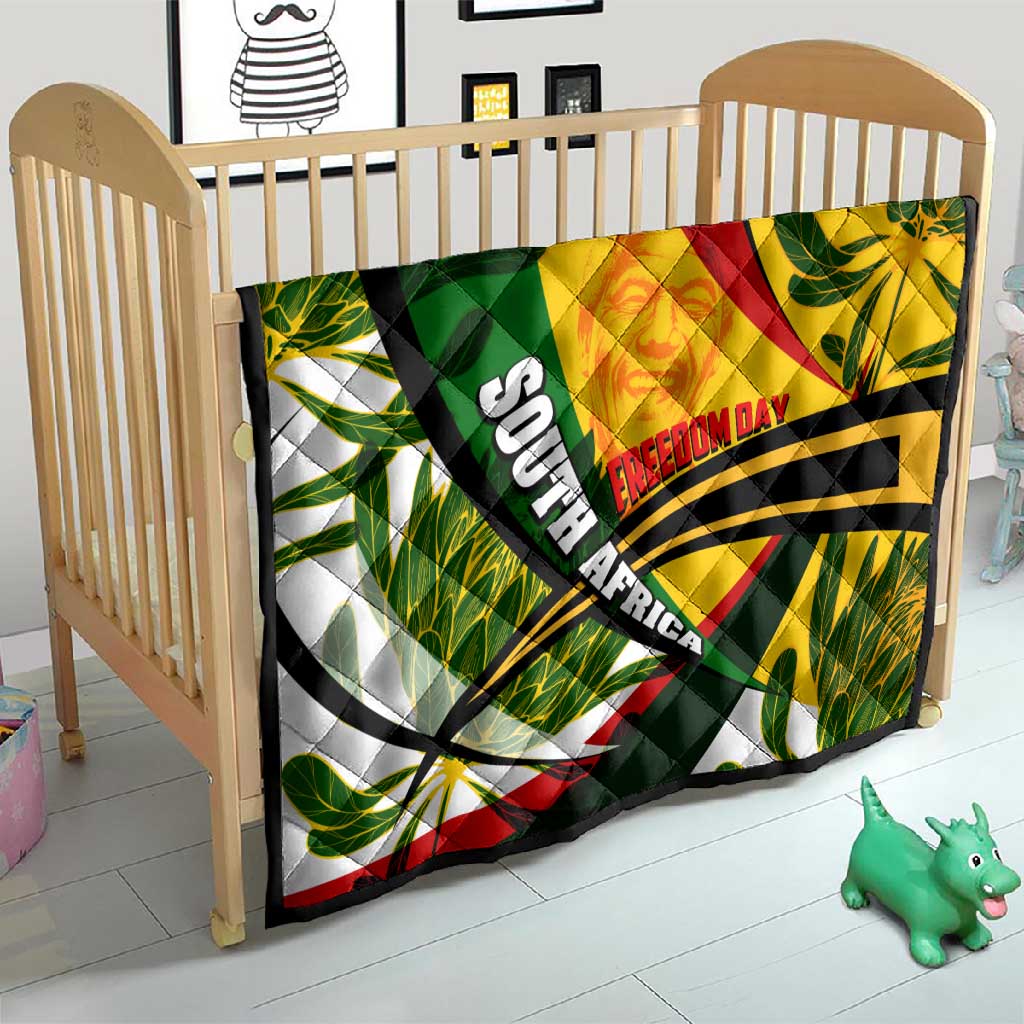 South Africa Freedom Day Mandela Quilt National Pride Protea Flower