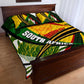 South Africa Freedom Day Mandela Quilt Bed Set National Pride Protea Flower