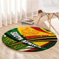 South Africa Freedom Day Mandela Round Carpet National Pride Protea Flower