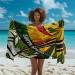 South Africa Freedom Day Mandela Sarong National Pride Protea Flower