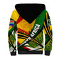 South Africa Freedom Day Mandela Sherpa Hoodie National Pride Protea Flower