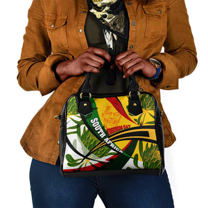 South Africa Freedom Day Mandela Shoulder Handbag National Pride Protea Flower