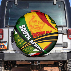 South Africa Freedom Day Mandela Spare Tire Cover National Pride Protea Flower