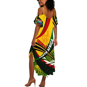 South Africa Freedom Day Mandela Summer Maxi Dress National Pride Protea Flower