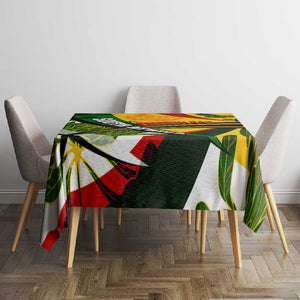 South Africa Freedom Day Mandela Tablecloth National Pride Protea Flower