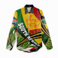 South Africa Freedom Day Mandela Women Casual Shirt National Pride Protea Flower