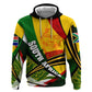 South Africa Freedom Day Mandela Zip Hoodie National Pride Protea Flower