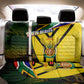 Coat Of Arms South Africa Back Car Seat Cover Protea Unity Heritage