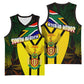 Coat Of Arms South Africa Basketball Jersey Protea Unity Heritage - African Pride