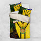 Coat Of Arms South Africa Bedding Set Protea Unity Heritage