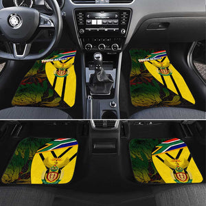 Coat Of Arms South Africa Car Mats Protea Unity Heritage
