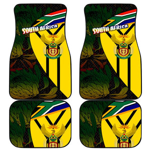 Coat Of Arms South Africa Car Mats Protea Unity Heritage