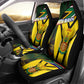 Coat Of Arms South Africa Car Seat Cover Protea Unity Heritage
