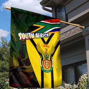 Coat Of Arms South Africa Garden Flag Protea Unity Heritage