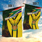 Coat Of Arms South Africa Garden Flag Protea Unity Heritage