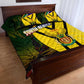 Coat Of Arms South Africa Quilt Bed Set Protea Unity Heritage