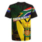 Coat Of Arms South Africa Rugby Jersey Protea Unity Heritage