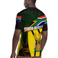 Coat Of Arms South Africa Rugby Jersey Protea Unity Heritage