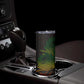 Coat Of Arms South Africa Skinny Tumbler Protea Unity Heritage