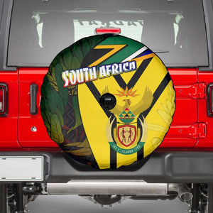 Coat Of Arms South Africa Spare Tire Cover Protea Unity Heritage