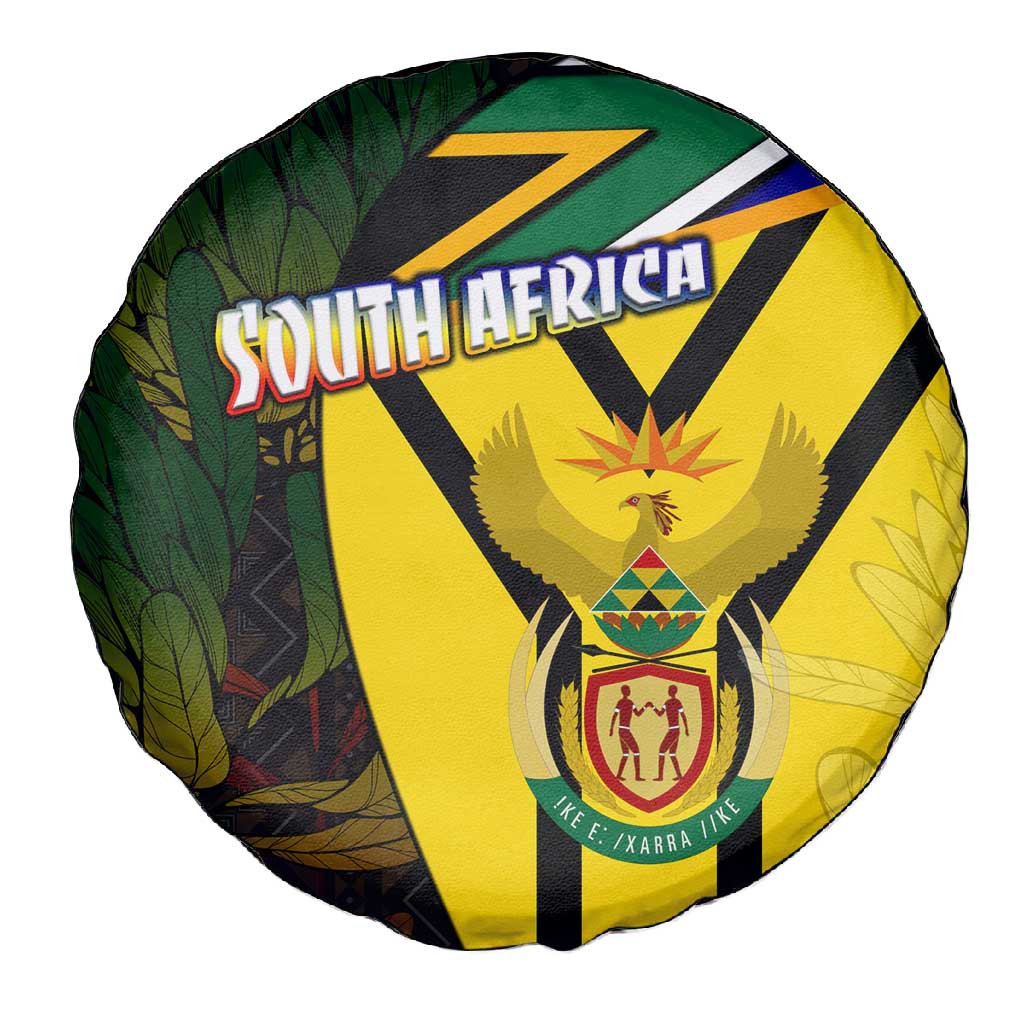 Coat Of Arms South Africa Spare Tire Cover Protea Unity Heritage