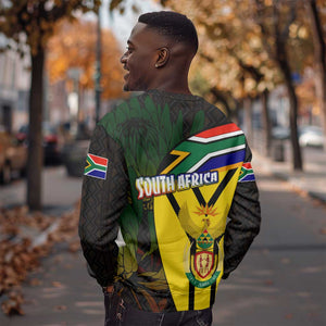 Coat Of Arms South Africa Sweatshirt Protea Unity Heritage