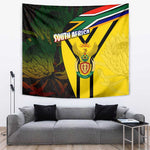 Coat Of Arms South Africa Tapestry Protea Unity Heritage