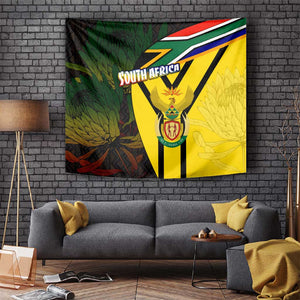 Coat Of Arms South Africa Tapestry Protea Unity Heritage