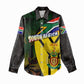 Coat Of Arms South Africa Women Casual Shirt Protea Unity Heritage