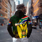 Coat Of Arms South Africa Zip Hoodie Protea Unity Heritage