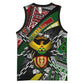 South Africa Fist of Freedom Basketball Jersey Never Give Up - African Pride