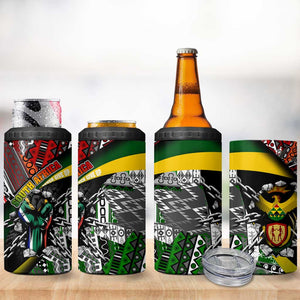 South Africa Fist of Freedom 4 in 1 Can Cooler Tumbler Never Give Up