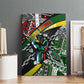 South Africa Fist of Freedom Canvas Wall Art Never Give Up