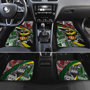 South Africa Fist of Freedom Car Mats Never Give Up