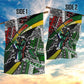 South Africa Fist of Freedom Garden Flag Never Give Up