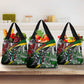 South Africa Fist of Freedom Grocery Bag Never Give Up