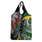 South Africa Fist of Freedom Grocery Bag Never Give Up