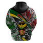 South Africa Fist of Freedom Hoodie Never Give Up